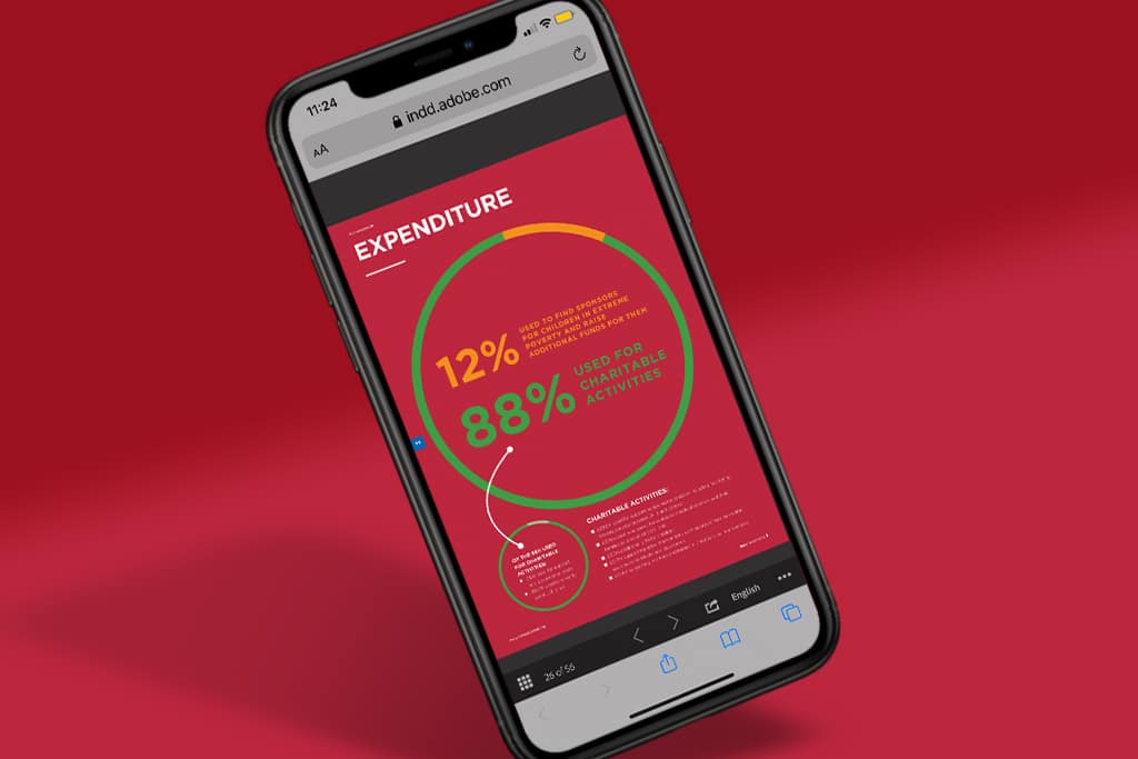 Interactive PDF digital brochure format