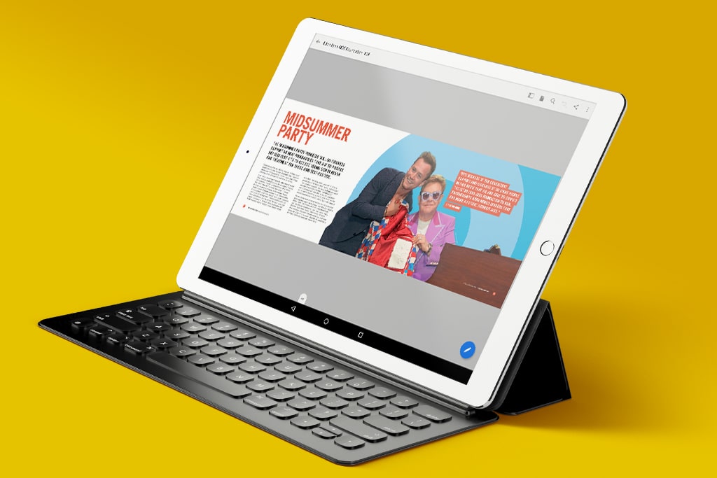 PDF digital brochure format