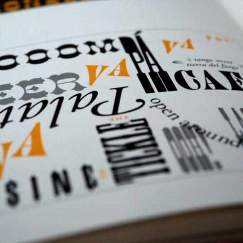 typography in digital brochure design